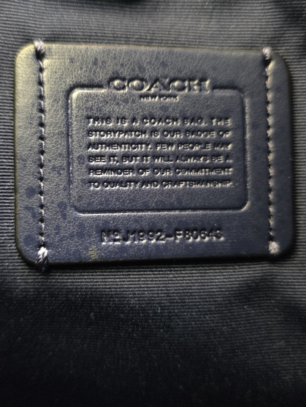Coach Jes Hobo Cadet Multi Varsity Stripe Pebbled Leather Shoulder Bag - Picture 9 of 14